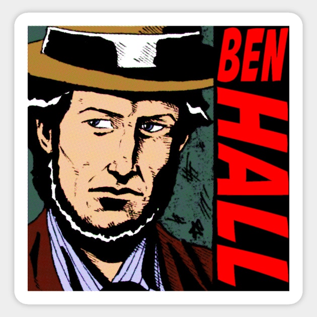 Ben Hall Sticker by Australian_Bushranging